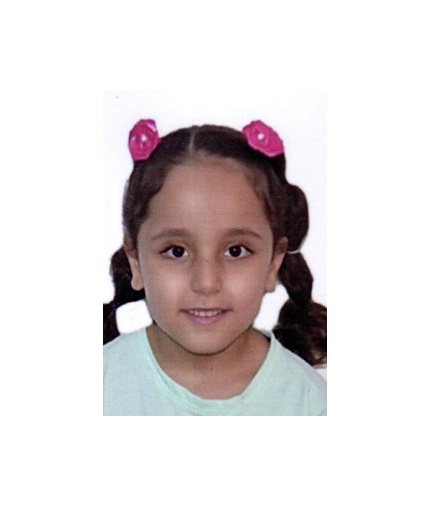 Orphan Riham is nine years old